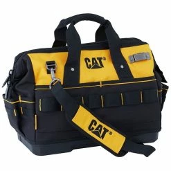 Coupon 🔔 Sac à outils 25 L Caterpillar Polyester 600D / PVC 18 poches extérieures 12 poches intérieures Léger 😀