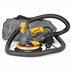 Best Pirce 😍 Monmobilierdesign Ponceuse plâtre à main 1400W LED 360° sac et 12 disques de ponçage 🔥 -Sam Outillage STORE 5902565276867 6