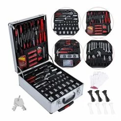 Buy ✔️ Valise outils et accessoires Malette en aluminium avec roulettes 899 pièces HobbyTech 🎉