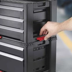 Deals 🔥 Keter boîte à outils noir 🔔 -Sam Outillage STORE 7290106926172 4