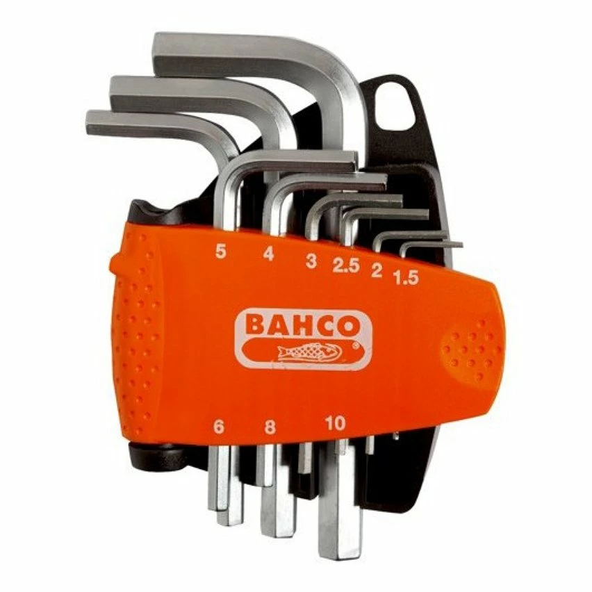 Brand new 🛒 BAHCO - Jeu de clés mâles 6 pans, métriques, finiti nickel et support compact - 9 pc 🔥 1 Brand new 🛒 BAHCO - Jeu de clés mâles 6 pans, métriques, finiti nickel et support compact - 9 pc 🔥