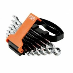 Cheap 💯 BAHCO - Jeu de clés mixtes contre-coudées à cliquet, métriques -6pc/support en plastique 🎉