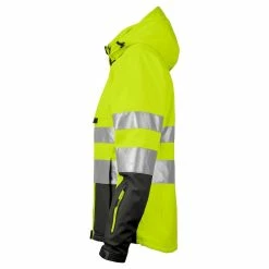 Flash Sale 🔥 Projob 6424 PARKA HV SOFTSHELL DOUBLEE FEMME - EN ISO 20471 CLASSE 3/2 🛒 -Sam Outillage STORE 7316220606971 3