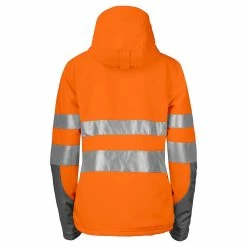 Flash Sale 🔥 Projob 6424 PARKA HV SOFTSHELL DOUBLEE FEMME - EN ISO 20471 CLASSE 3/2 🛒 -Sam Outillage STORE 7316220607039 2