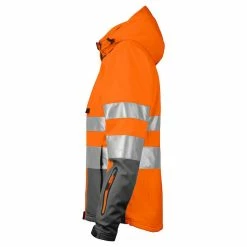 Flash Sale 🔥 Projob 6424 PARKA HV SOFTSHELL DOUBLEE FEMME - EN ISO 20471 CLASSE 3/2 🛒 -Sam Outillage STORE 7316220607060 3