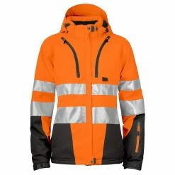 Flash Sale 🔥 Projob 6424 PARKA HV SOFTSHELL DOUBLEE FEMME - EN ISO 20471 CLASSE 3/2 🛒 -Sam Outillage STORE 7316220612347 1