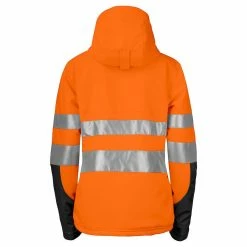 Flash Sale 🔥 Projob 6424 PARKA HV SOFTSHELL DOUBLEE FEMME - EN ISO 20471 CLASSE 3/2 🛒 -Sam Outillage STORE 7316220612378 2