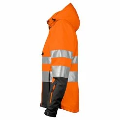 Flash Sale 🔥 Projob 6424 PARKA HV SOFTSHELL DOUBLEE FEMME - EN ISO 20471 CLASSE 3/2 🛒 -Sam Outillage STORE 7316220612385 3