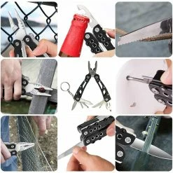 Best Pirce 🔔 VELAMP Pince métallique multi-outils et multi-usages 12 en 1, pliable. 😀 -Sam Outillage STORE 8003910107342 7