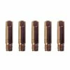 Flash Sale 🎉 Tubes contact Ø 1 mm 6 x 25 mm Lot de 5 pour soudure MIG/MAG TECNOWELD 👏