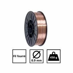 Top 10 🌟 Fil fourré 0.9mm - 450 g - Soudage MIG-MAG semi-auto- bobine 🧨 -Sam Outillage STORE 8024499260389 3