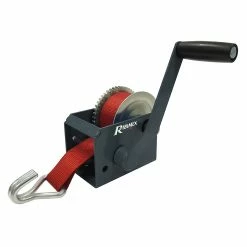 Wholesale 💯 Ribimex Treuil à manivelle 900kgs avec sangle 50mmx6m 😀