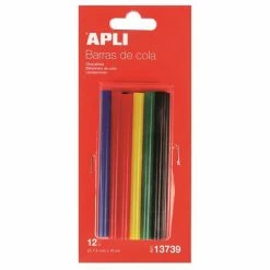 Best Pirce ✨ Apli Agipa Recharge Pistolet Colle Coloré de 7,5mm x 10cm 12 pièces 🥰