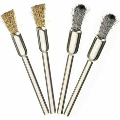 Hot Sale 😍 Tophomer 36pcs Brosse Roue de Polissage à fils d'acier Métal laiton, Brosses Pour Perceuse Outils Fil Inoxydable Métallique Rotatifs 🛒 -Sam Outillage STORE 8414852266996 4