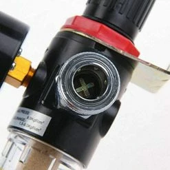 Budget 🌟 Tophomer 30-120PSI 1/4" BSP Compresseur filtre régulateur air,Pression Filtre Séparateur Huile/Eau Filtre à Air 🎁 -Sam Outillage STORE 8414852267733 5