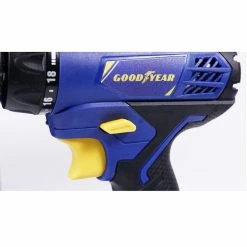 Top 10 ⌛ Perceuse-Visseuse sans fil 12V + Batterie Lithium 1,3Ah Éclairage LED Goodyear GY2112D 😉 9 Top 10 ⌛ Perceuse-Visseuse sans fil 12V + Batterie Lithium 1,3Ah Éclairage LED Goodyear GY2112D 😉 -Sam Outillage STORE 8434691133228 3