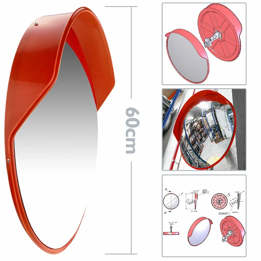 Deals 😀 PrimeMatik Sécurité miroir convexe surveillance extérieur 60 cm 🎁 2 Deals 😀 PrimeMatik Sécurité miroir convexe surveillance extérieur 60 cm 🎁 – Image 2