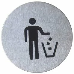 Deals 🥰 PrimeMatik poubelle de signal et les ordures 65mm en acier inoxydable 🤩