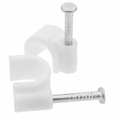 Outlet ⌛ BeMatik Clips pour pour câble rond 8 mm lot de 10 unités de pince à ongles blanc 😉 9 Outlet ⌛ BeMatik Clips pour pour câble rond 8 mm lot de 10 unités de pince à ongles blanc 😉 -Sam Outillage STORE 8434852045414 3 1