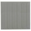 Outlet 🎉 PrimeMatik Pavé revêtement de sol tactile pour personnes aveugles 40x40cm avec lignes d'avance gris 10-pack ✨