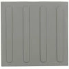 Flash Sale 👏 PrimeMatik Pavé revêtement de sol tactile pour personnes aveugles 25x25cm avec lignes d'avance gris 10-pack 🥰