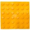 Budget 💯 PrimeMatik Pavé revêtement de sol tactile pour personnes aveugles 30x30cm avec cercles arrêt jaune 10-pack 😉