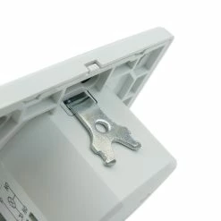 Flash Sale 🔥 BeMatik Détecteur de mouvement intégré mur 80x80mm avec contrôle du temps lumière et distance 👍 -Sam Outillage STORE 8434852055758 4