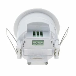 Deals 💯 BeMatik Détecteur de mouvement à infrarouge avec plafond encastré blanc 🤩 -Sam Outillage STORE 8434852108157 3