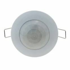 Deals 💯 BeMatik Détecteur de mouvement à infrarouge avec plafond encastré blanc 🤩 -Sam Outillage STORE 8434852108157 4