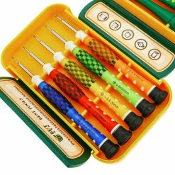 Discount ✨ Best Trousse à outils et tournevis de précision pour appareils électroniques 10 pièces 🎉 -Sam Outillage STORE 8434852112895 4