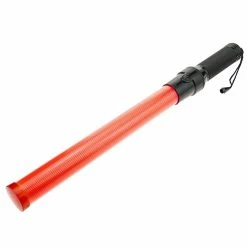 Discount 🎁 PrimeMatik Barre lumineuse signalant 40x530mm couleur rouge avec 2 fonctions 🌟