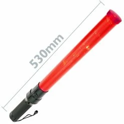 Discount 🎁 PrimeMatik Barre lumineuse signalant 40x530mm couleur rouge avec 2 fonctions 🌟 -Sam Outillage STORE 8434852130110 3