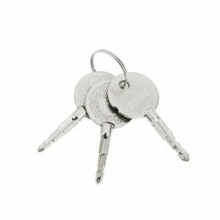 Hot Sale 👍 PrimeMatik Barrière de parking stationnement pliable avec serrure 850 mm 👏 -Sam Outillage STORE 8434852130325 5