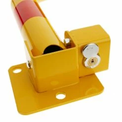 Hot Sale 👍 PrimeMatik Barrière de parking stationnement pliable avec serrure 850 mm 👏 -Sam Outillage STORE 8434852130325 6