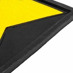 Buy 🧨 PrimeMatik Butoir mural en caoutchouc 99 x 20 cm avec réflecteurs 😍 -Sam Outillage STORE 8434852131865 5