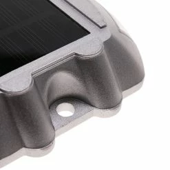 Outlet ❤️ PrimeMatik Plot routier solaire LED de signalisation 108x95x22mm aluminium 2-pack 🛒 -Sam Outillage STORE 8434852131995 3