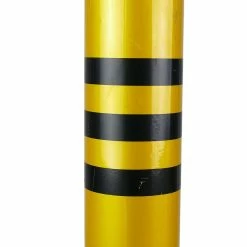 Cheap 😉 PrimeMatik Bollard d’acier cloué avec base enterré 89x750mm 💯 -Sam Outillage STORE 8434852135047 6