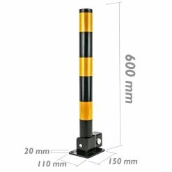 Best reviews of ✨ PrimeMatik Borne acier pliable avec serrure 57x600mm 🔔 -Sam Outillage STORE 8434852135092 3