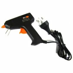 Budget 🎉 BeMatik Pistolet à colle chaude de 20 W avec 3 bâtons de 8 mm Pistolet haute temperature 🔥