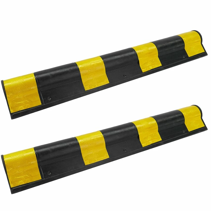 Cheap ✨ PrimeMatik Coin protecteur voiture. Avec composition de caoutchouc et réflecteurs lié parking 79 cm 2-pack ❤️ 1 Cheap ✨ PrimeMatik Coin protecteur voiture. Avec composition de caoutchouc et réflecteurs lié parking 79 cm 2-pack ❤️