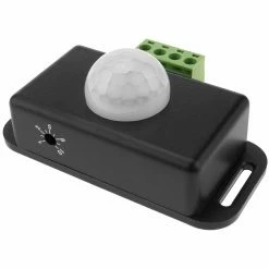 Cheapest ⭐ BeMatik Détecteur de mouvement infrarouge 7,6 x 4,5 x 3,3 cm DC noir ⭐ -Sam Outillage STORE 8434852167987 3