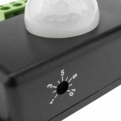 Cheapest ⭐ BeMatik Détecteur de mouvement infrarouge 7,6 x 4,5 x 3,3 cm DC noir ⭐ -Sam Outillage STORE 8434852167987 4