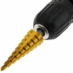 Cheapest 🎉 BeMatik Foret à étages spiral pour perceuse et meuleuse 3 pièces hélicoïdales 🎁 -Sam Outillage STORE 8434852169851 4