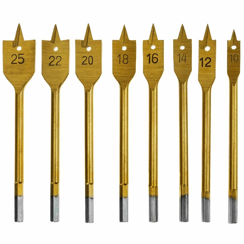 Buy 🔔 BeMatik Forets plats pour bois en boîte de 8 unités 🎁 2 Buy 🔔 BeMatik Forets plats pour bois en boîte de 8 unités 🎁 – Image 2