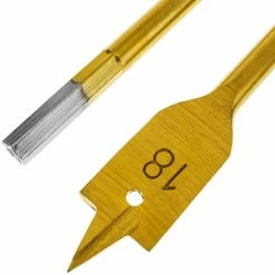 Buy 🔔 BeMatik Forets plats pour bois en boîte de 8 unités 🎁 10 Buy 🔔 BeMatik Forets plats pour bois en boîte de 8 unités 🎁 -Sam Outillage STORE 8434852169936 4