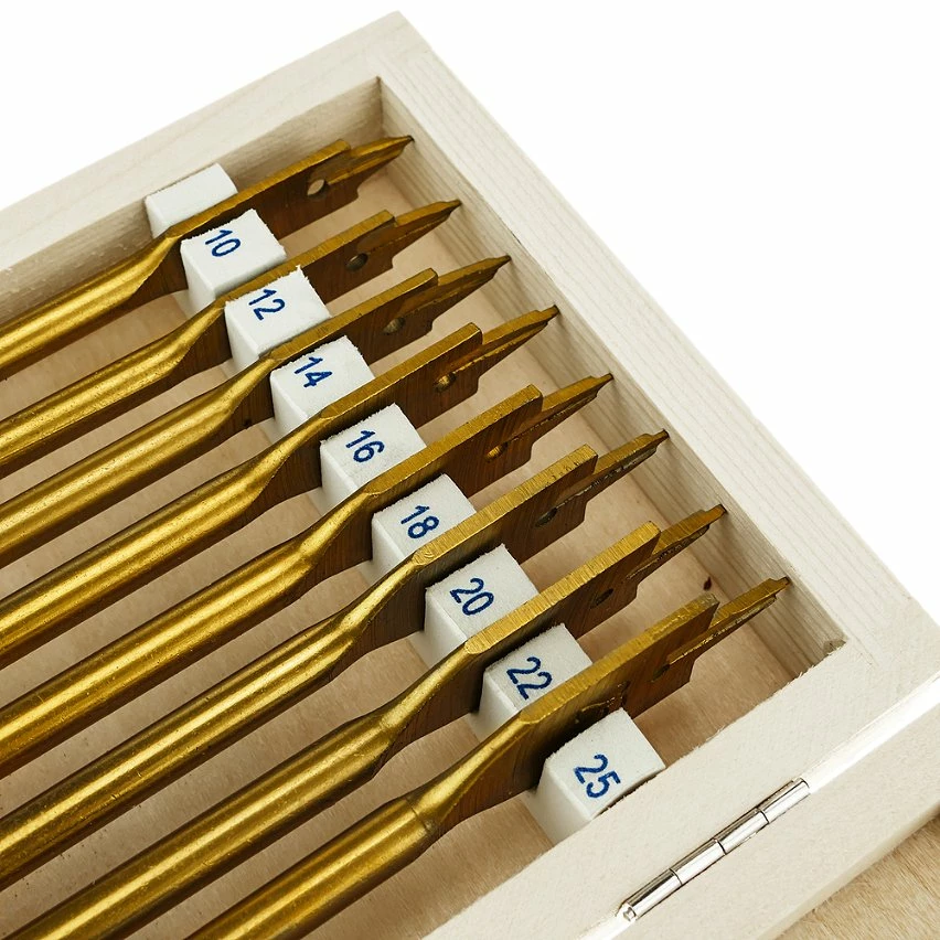 Buy 🔔 BeMatik Forets plats pour bois en boîte de 8 unités 🎁 6 Buy 🔔 BeMatik Forets plats pour bois en boîte de 8 unités 🎁 – Image 6