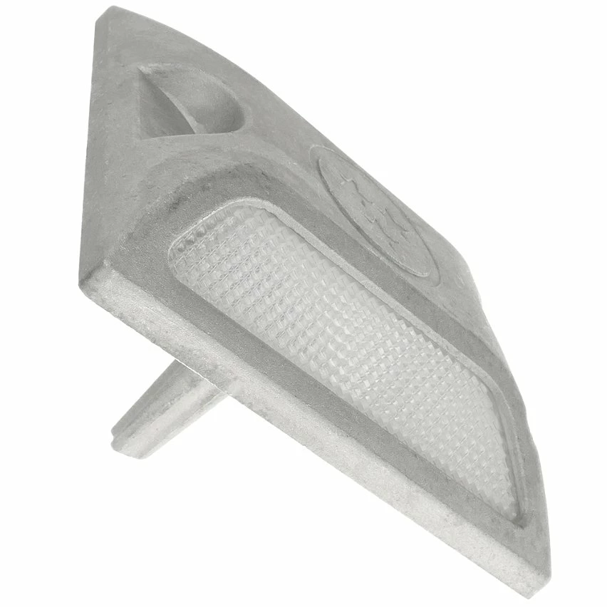 Deals 👏 PrimeMatik Réflecteur routier en aluminium pour sol double blanc 100 x 100 x 20 mm ⌛ 3 Deals 👏 PrimeMatik Réflecteur routier en aluminium pour sol double blanc 100 x 100 x 20 mm ⌛ – Image 3