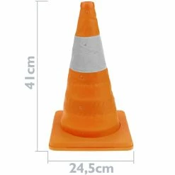 Top 10 👍 PrimeMatik Cône de signalisation avec réflecteur et balise pliable 41 cm 🔔 9 Top 10 👍 PrimeMatik Cône de signalisation avec réflecteur et balise pliable 41 cm 🔔 -Sam Outillage STORE 8434852171656 3