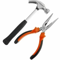 Wholesale ⌛ PrimeMatik Coffret d'outils de base de 17 pièces. Tournevis, pince, marteau, ruban à mesurer, etc. 🔔 -Sam Outillage STORE 8434852192835 6