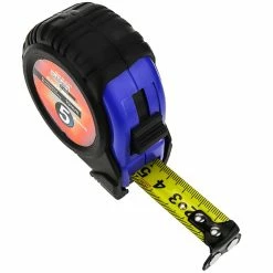 Budget ✔️ BeMatik Ruban à mesurer en métal laminé de 5 m x 19 mm 🌟 -Sam Outillage STORE 8434852197793 4